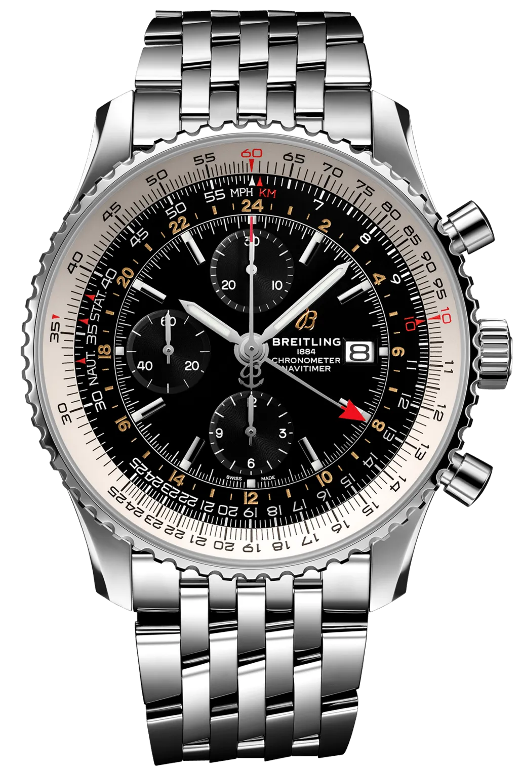 BRT Watch Navitimer 1 Chronograph GMT 46