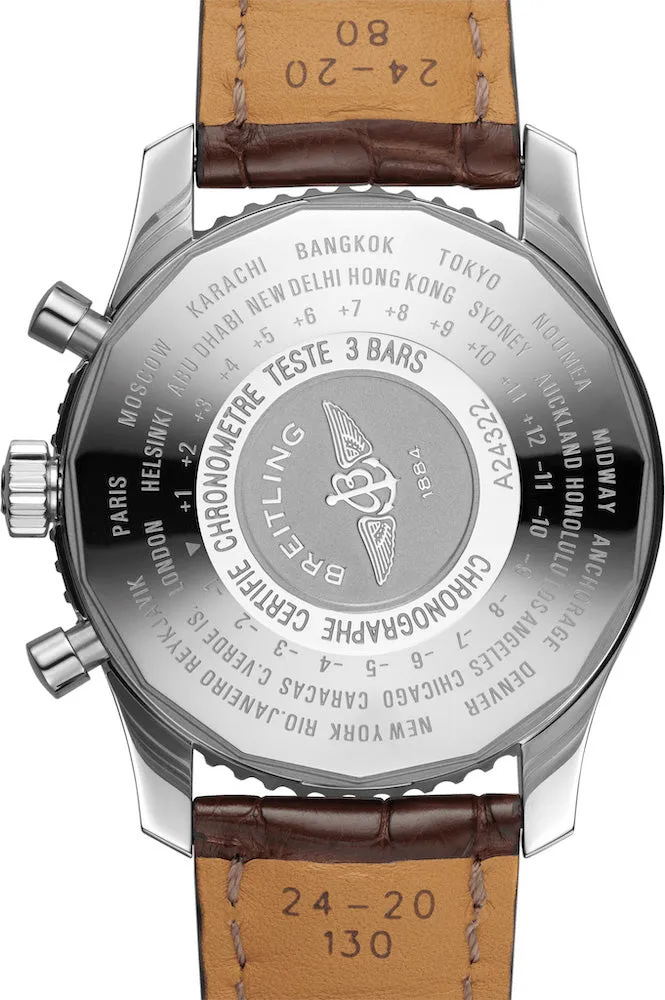 BRT Watch Navitimer Chronograph GMT 46