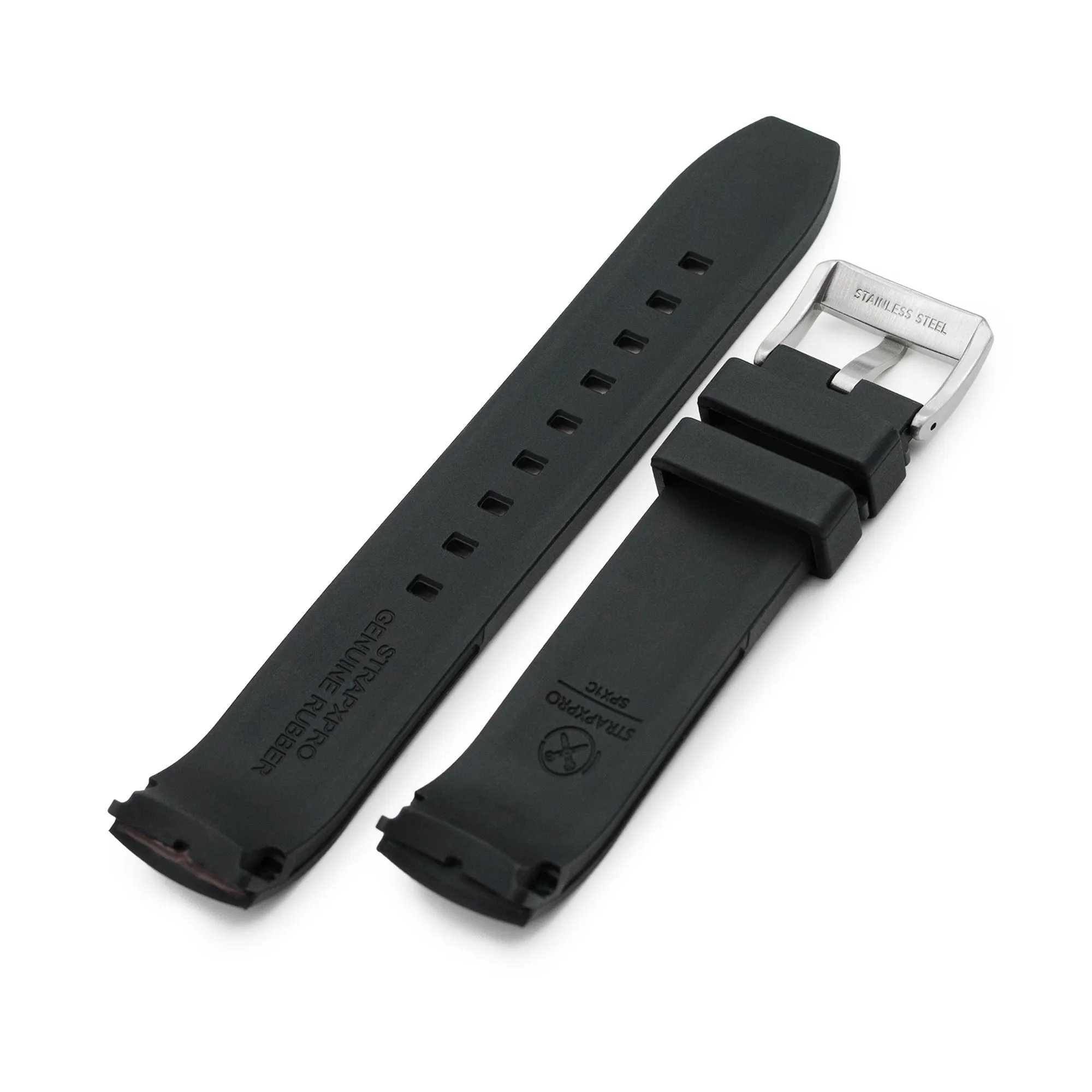 StrapXPro - SPX1C Rubber Strap For Seiko 62MAS (63Mas) SPB/SBDC Series, Black