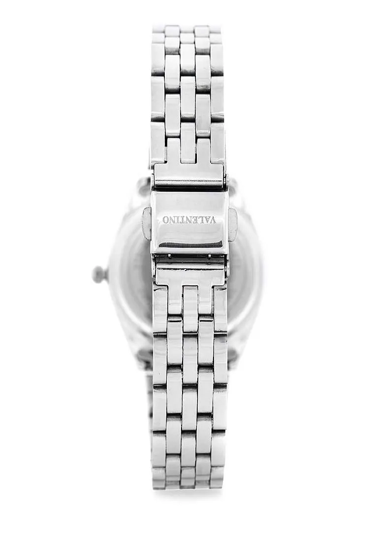 Valentino 20122252-BLACK DIAL Silver Watch for Women